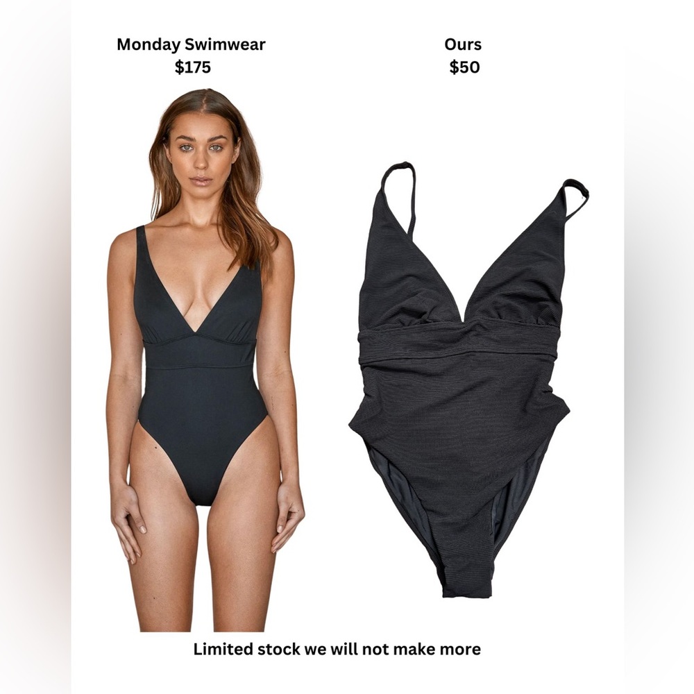 Swimwear one piece - Black